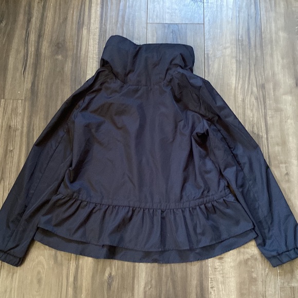 Zara jacket with zipper/snap closure and ruffle hem - Picture 11 of 11